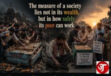 The Measure of a Society Lies Not in Its Wealth, But How Safely Its Poor Can Work The Measure of a Society Lies Not in Its Wealth, But How Safely Its Poor Can Work